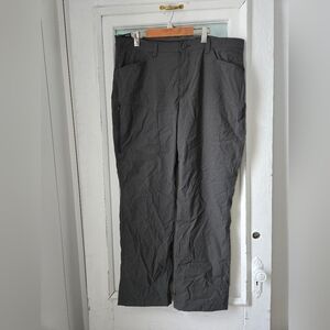 Eddie Bauer Gray Fleece-Lined Tech Pants Men’s 38x32 NWT